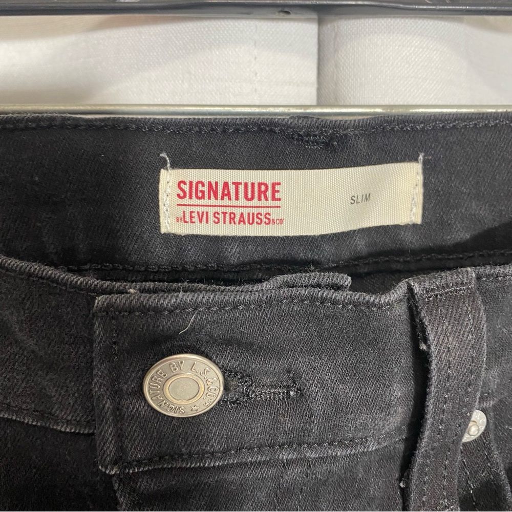 Signature by Levi Strauss & Co. Gold Men's Athletic Tech Jeans Size 29/30 - Picture 7 of 11